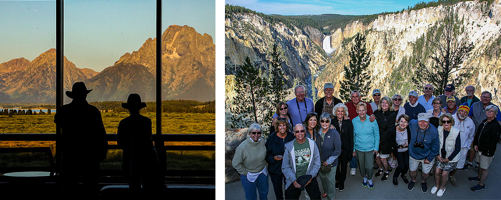 Yellowstone and the Tetons