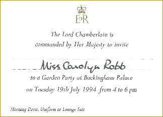 Garden Party Invitation