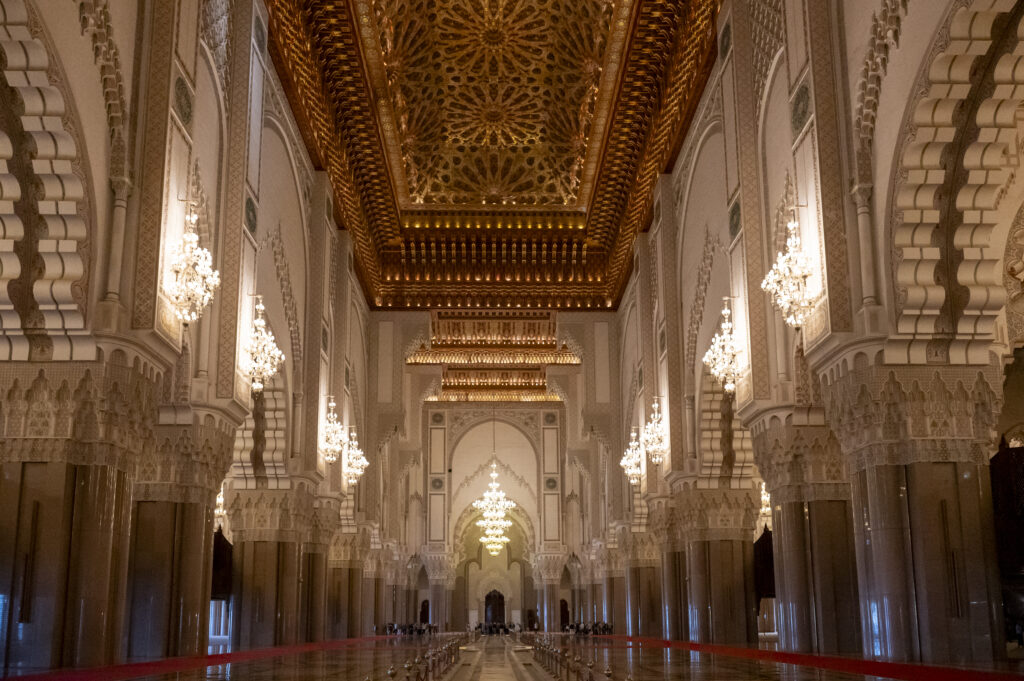 Hassan II Mosque in Casablanca