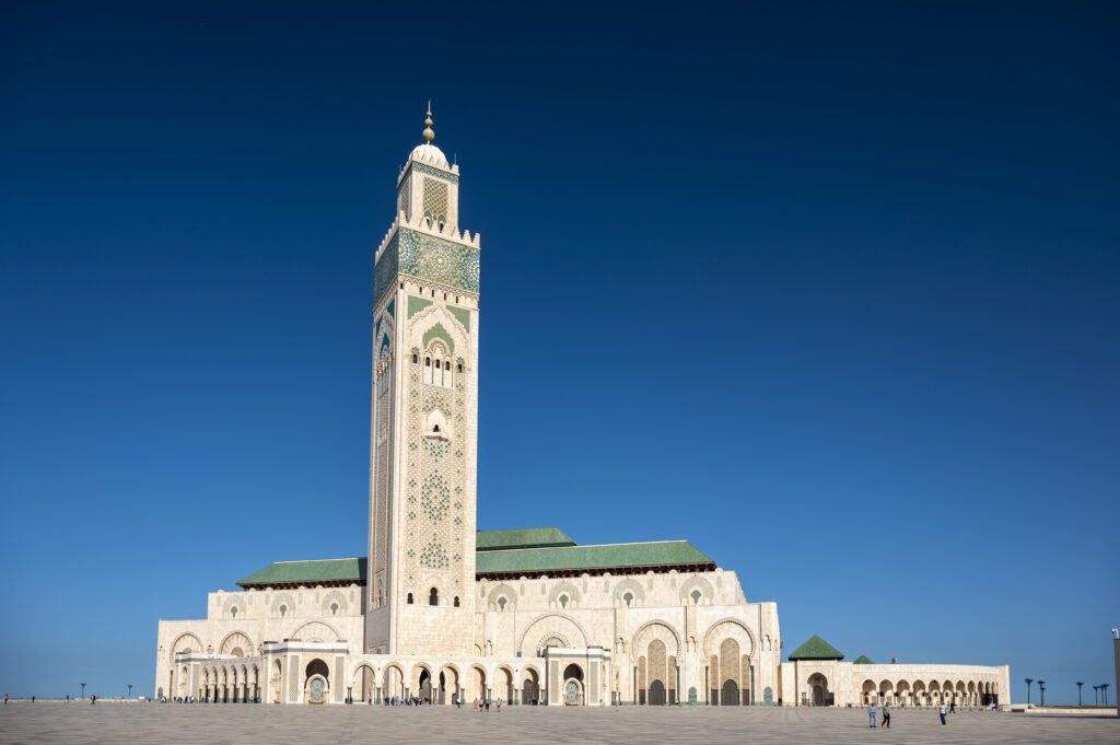 Hassan II Mosque in Casablanca