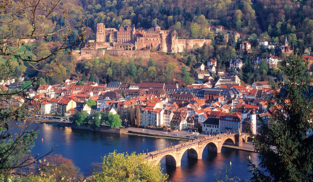 The Flavors of Fall - The Taucker Travel Blog Heidelberg NeckarRiver