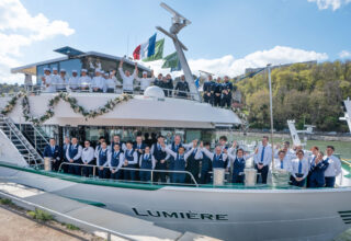 Crew of the ms Lumiere