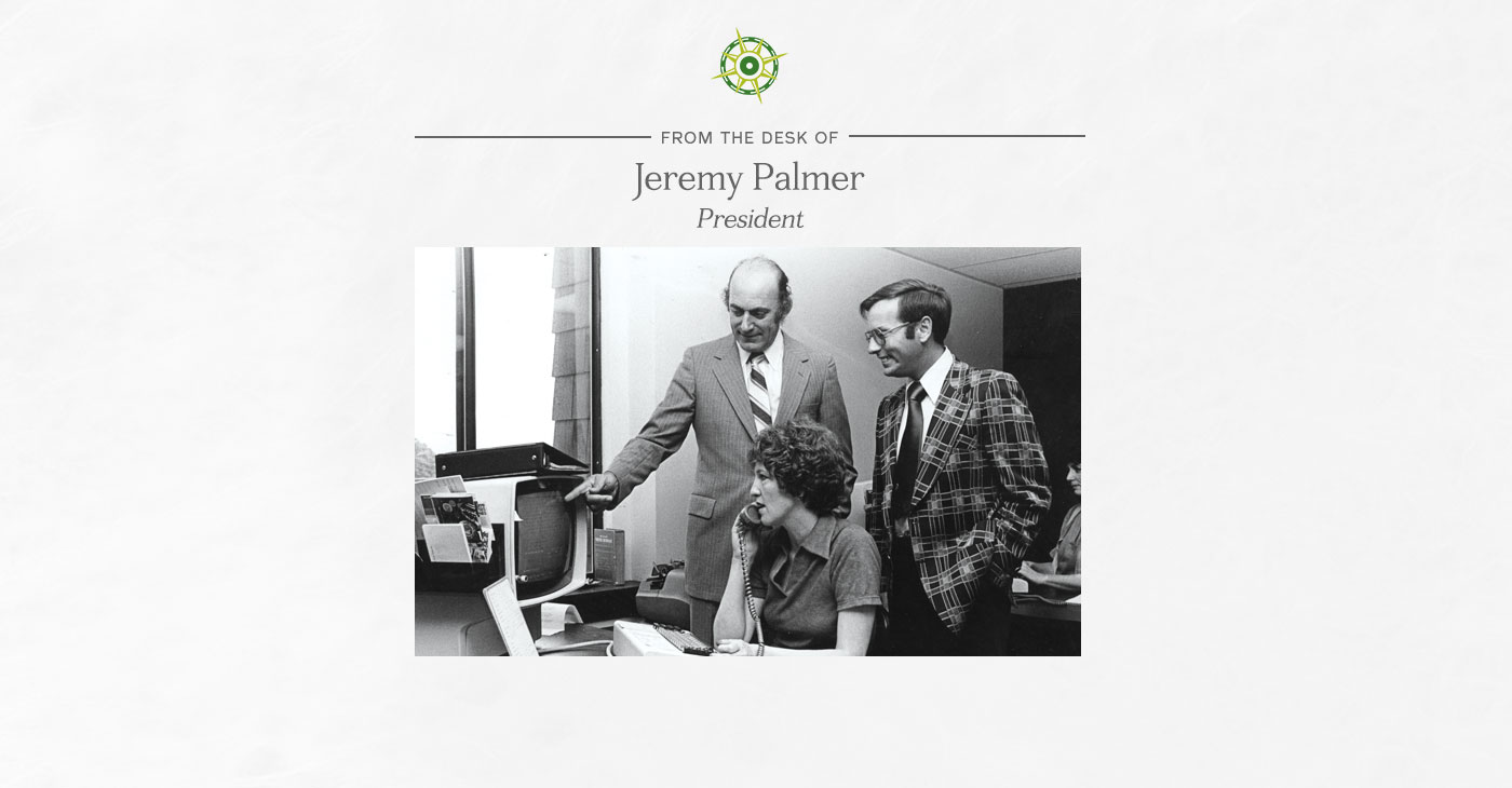 From the Desk of Jeremy Palmer